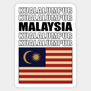 Flag of Malaysia Sticker